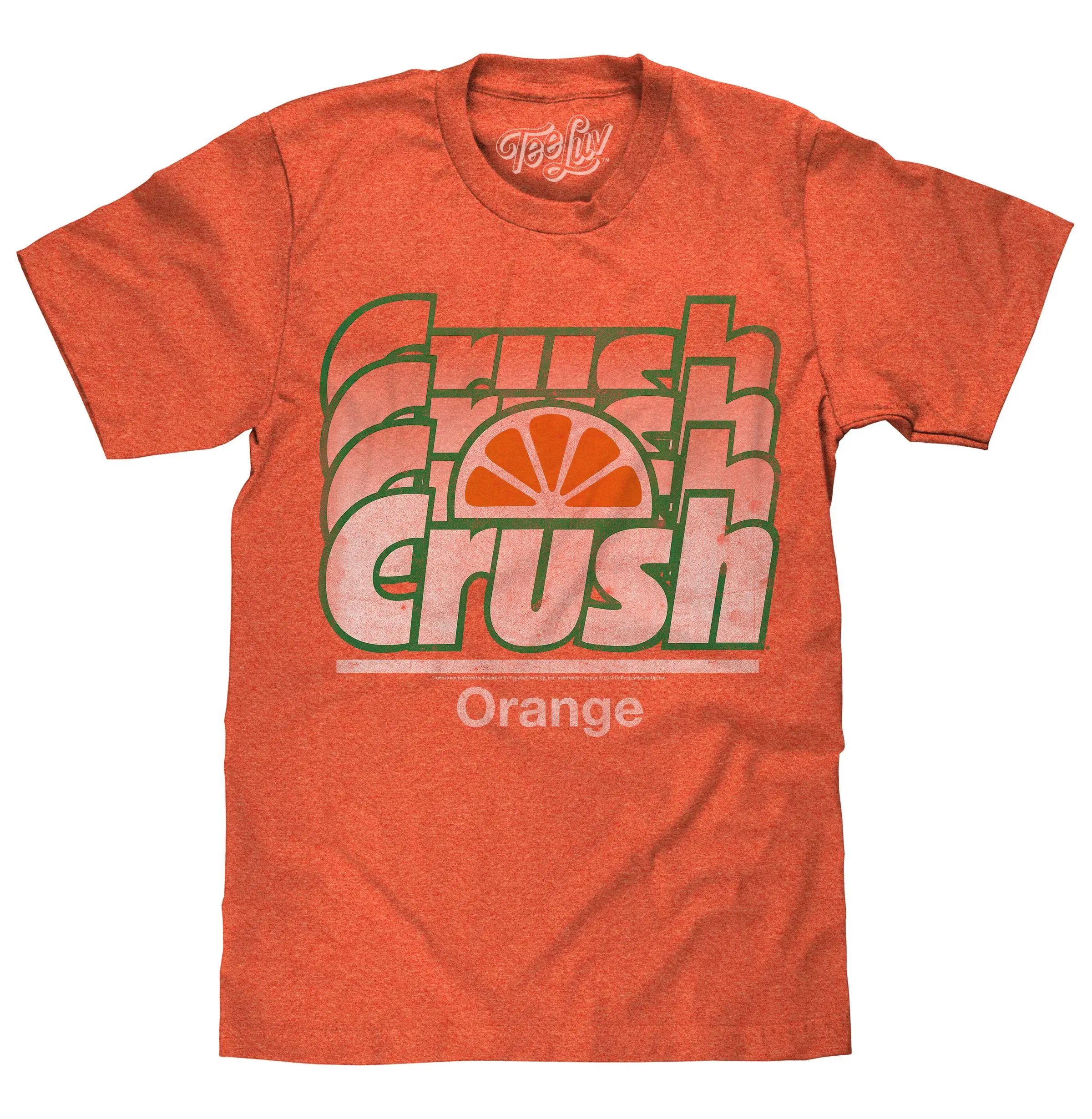 Crush Orange Drink T-Shirt - Orange