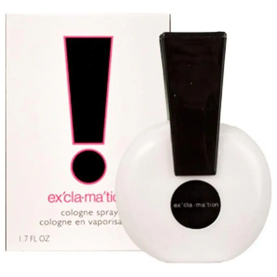 Exclamation by Coty Floral-Peach-Wood Eau de Cologne Spray for Women, 1.7 oz (1 to 1.9 fl oz), New In Box