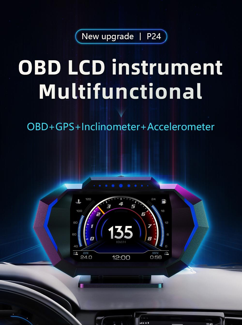 Cool Car HUD Smart Digital Speedometer | 6-in-1 OBD2/GPS Gauge with 12 UI Themes | Off-Road Slope Meter & Ambient Light | Plug & Play Tech Gadget for All OBD2 Vehicles Adjustable Universal Power Supply Adapter Tactical Compact Dual-Mode Bookshelf Speakers