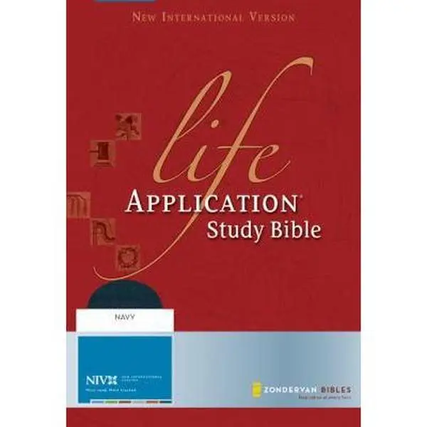 NIV Life Application Study Bible by Zondervan (Unknown) - Used