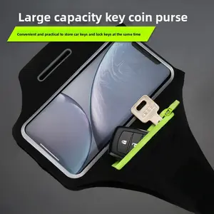 Waterproof Breathable Running Armband with Touchscreen – Outdoor Jogging Phone Holder for iPhone