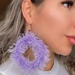 Circular Logic Earrings—Custom Color