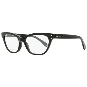 Gucci Cat Eye Eyeglasses GG0570O 005 Black 52mm 0570