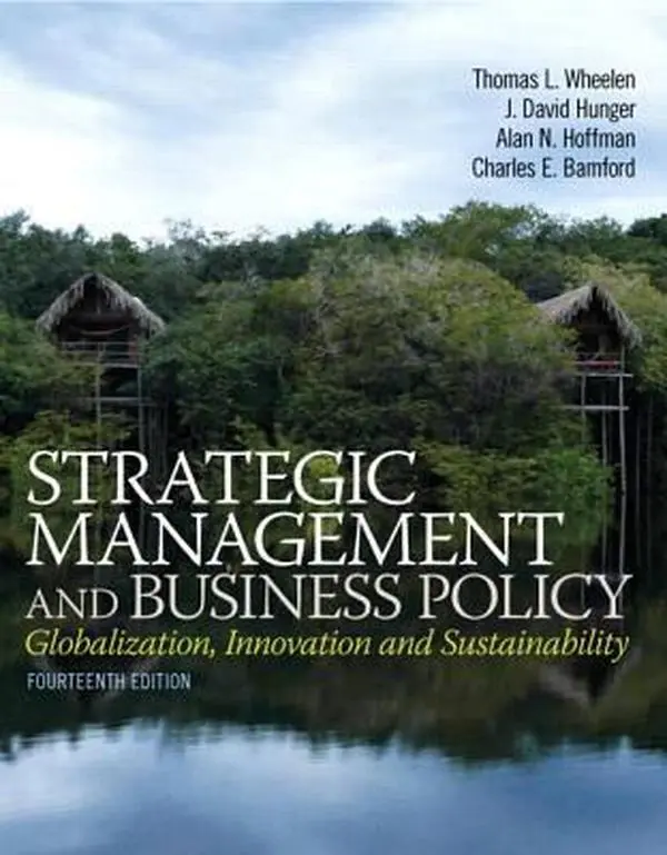 USED Book - Strategic Management and Business Policy: Globalization, Innovation and Sustainablility by Wheelen, Thomas L. (Hardcover) - english