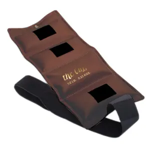 Fabrication Enterprises  The Original Cuff Ankle And Wrist Weight - 0.5 Lbs. - Walnut