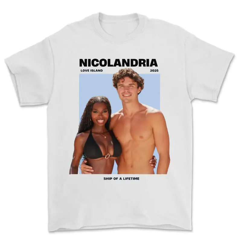 Nicolandria Nic Olandria Love Island T-shirt Fan Gift for Reality TV