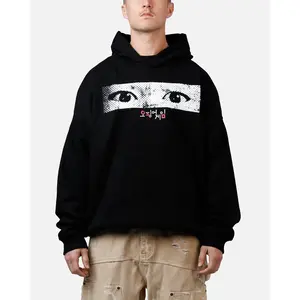 73Studio X Squid Game Young-Hee Eyes Premium Hoodie Black