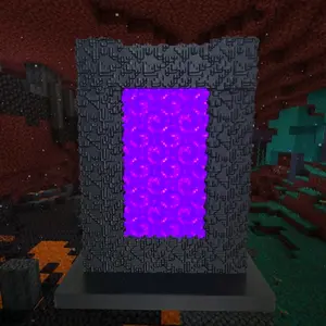 nether portal phone holder (Smartphone Cellphone Mount Stand)