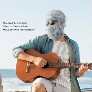 Distressed Balaclava Ski Mask, Shiesty Yeat Style Knitted Face Mask for Men/Women | Custom Camo Airsoft, Skiing, Snowboarding, Tactical & Winter Gear