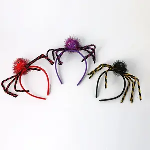 Halloween Single Spider Headband Decoration Prop for Masquerade