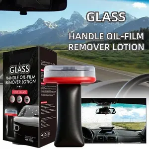 Automotive Handheld Oil Flmr Cream,Glass DecontaminationWithoutTraces,Window Oil Film Cleaning,FastCleaning, CompactAnd Easy To Cary-100g Degreaser Cleaner