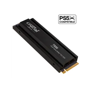 Crucial T500 M.2 2280 4TB PCIe 4.0 NVMe 3D NAND TLC Internal Solid State Drive (SSD) CT4000T500SSD5