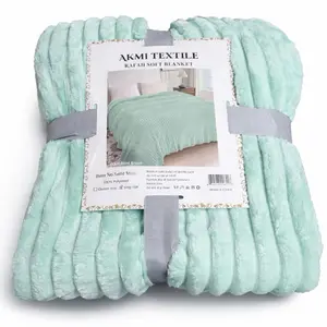 RAFAH SOFT BLANKET (mint)