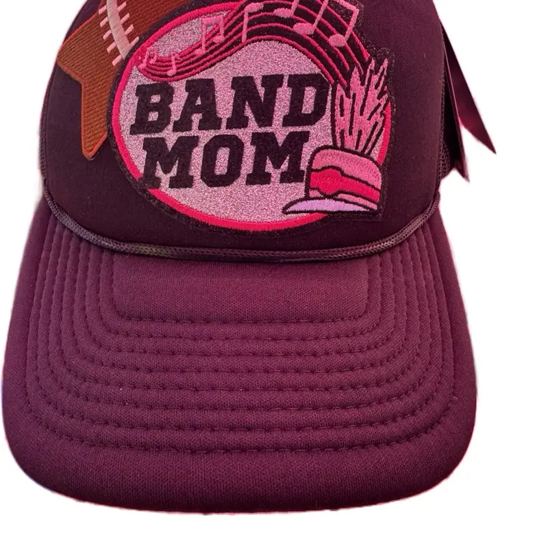 Black Otto Band Mom Trucker Hat - Wear Your Pride Marching Band Accessory