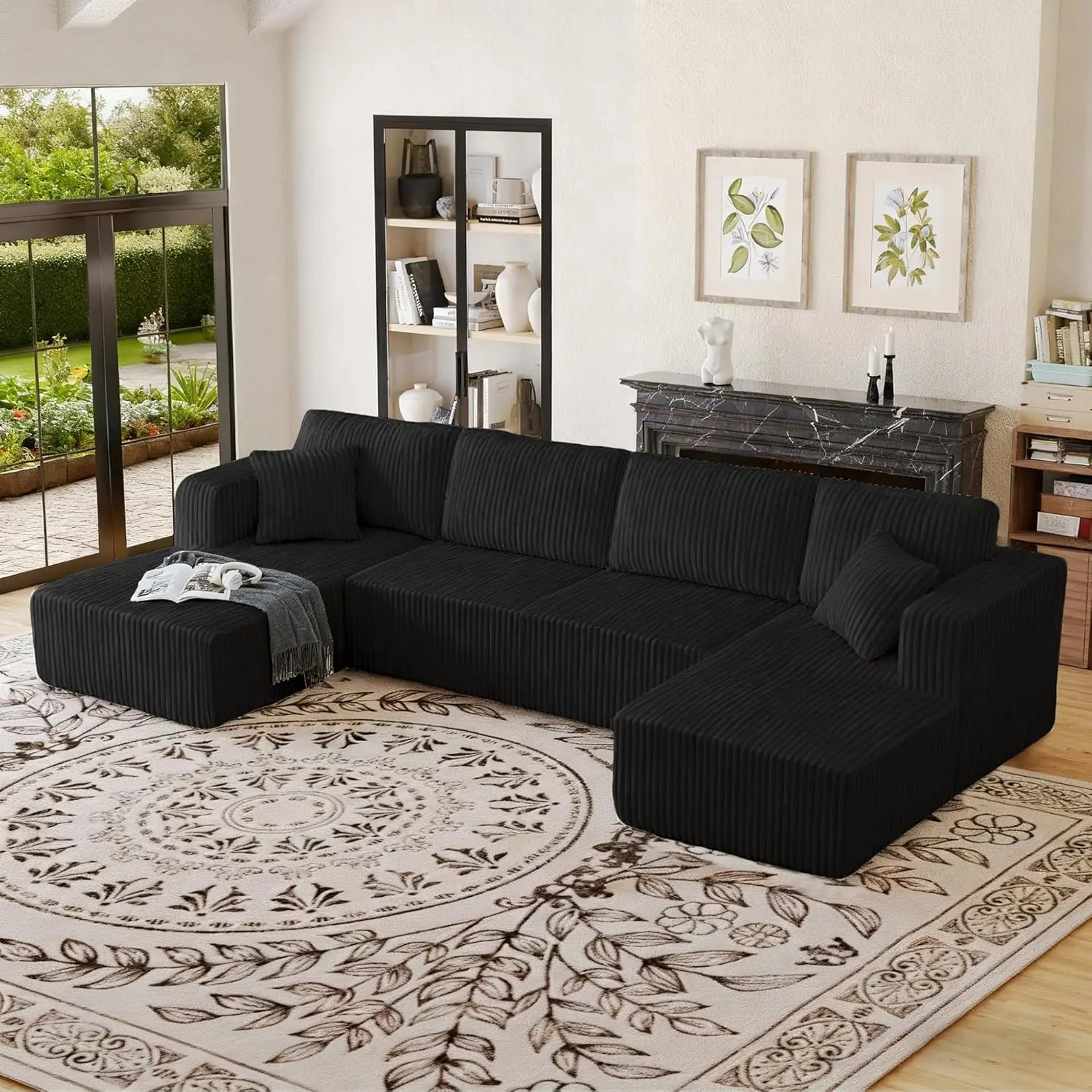 Black + Foam + 5 Seat