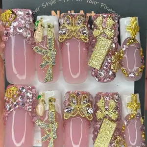 Pink Queen - by Lovely Nails - Size Med birthday event