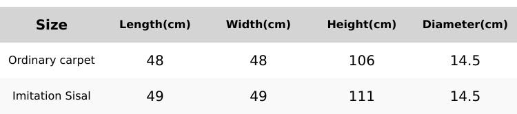 MADE 4 PETS Tall Cat Scratching Post for Indoor Cats Gray Large Scratching Post with Replaceable Toys & Sturdy Base 41-Inch High Space-Saving Design Imitation Sisal Solid Construction Vertical Scratcher