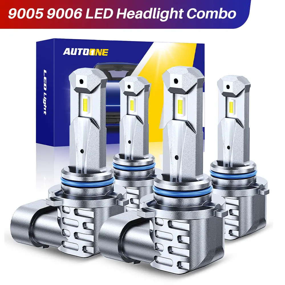 9005 9006 LED Bulbs Combo