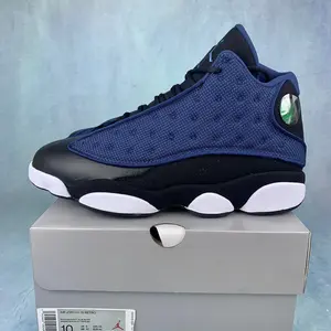 Navy reflective navy blue new men's lace-up outdoor sports shoes breathable casual running shoes