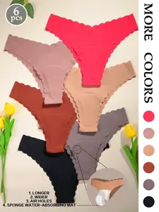 Women's Underwear Set, Breathable Low Waist Invisible Triangle Panties, Comfortable All-Season Fitted Design, Perfect for Daily Wear & Yoga