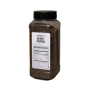 Sauer's Whole Black Pepper | 1 Pound Canister | Foodservice