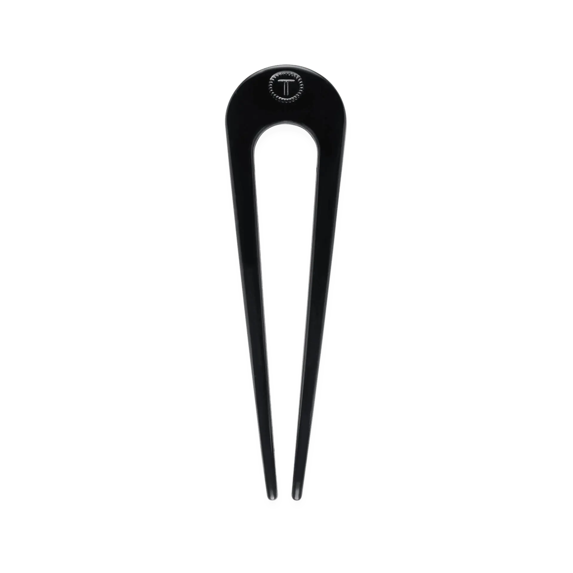 French Hair Pin Jet Black