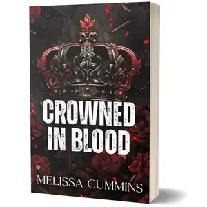 Crowned In Blood Paperback - A Dark Mafia, Age Gap, Stalker Romance book