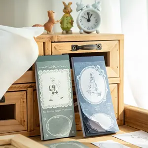 30 Sheets/book Sticky Notes Book, Fairy Tale Series Decorative Material, Scrapbook Materials, Hand Account Stationery Supplies, Daily Note-Taking Essentials