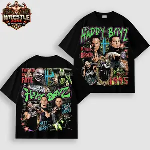[WWE] Vintage Hardy Boyz Graphic Tee, Jeff Hardy Matt Hardy Shirt, Y2K Wrestling Aesthetic Tee, Retro WWE Style Streetwear, Broken Matt Hardy Era, Grunge Graphic T Shirt, 90s 2000s Wrestling Fan Gift