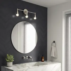 Wayden LED mid-century bathroom vanity light 3 CCT