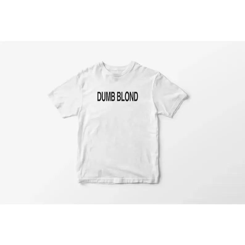 Dumb Blond Y2K T-Shirt: Funny Graphic Tee