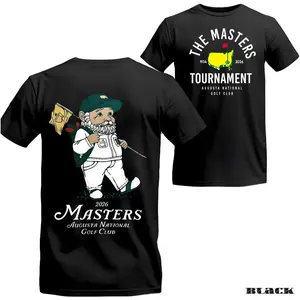 Masters 2026 Augusta Golf T Shirt – Vintage Tournament Graphic Tee – Classic Golf Fan Shirt – Unisex Casual Cotton Tee Gift