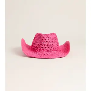 Weekend Vibes Straw Cowboy Hat