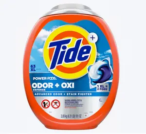 Tide Power Pods Ultra Oxi Odor Eliminator Original HE Laundry Detergent 62 Loads 62 -Count