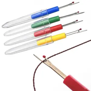 Professional Anti-Slip Seam Ripper Tool, Heavy Duty Thread Remover with Razor Sharp Blade, Precision DIY Sewing Undo Clip Kit, Essential Household Tailoring Accessory for Fabric Crafting