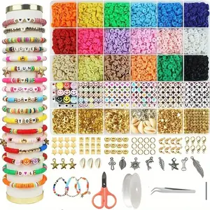 8mm Glass Beads Bracelet Making Kit, Crystal Beads for Jewelry Making, Round Glass Beads for Bracelets and DIY Crafts, Solid and Crackle Colors Beaded Edge Beaded Choker Sticker Book Vintage LED Light Blocking Smart