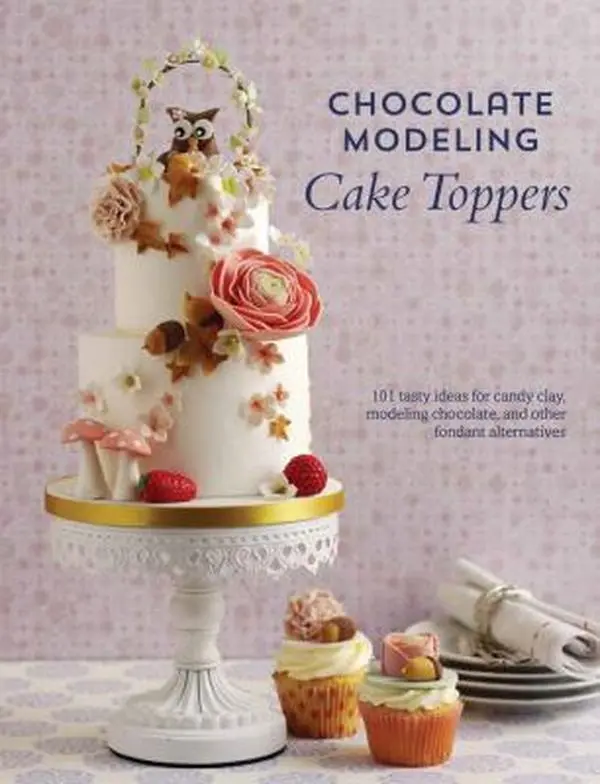 USED Book - Chocolate Modeling Cake Toppers: 101 Tasty Ideas for Candy Clay, Modeling Chocolate, and Other Fondant Alternatives by Kahn, Ramla (Paperback) - english