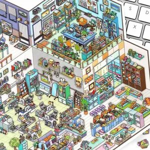 Today Open Third Twenty-Fifth Series 2.5D Ultra Large Scenery Sticker, Decorative Stickers, DIY Supplies Type, Model Xinghao, No Ca Prop 65 Warning