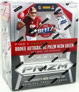 2019 PANINI PRIZM FOOTBALL MEGA BOX