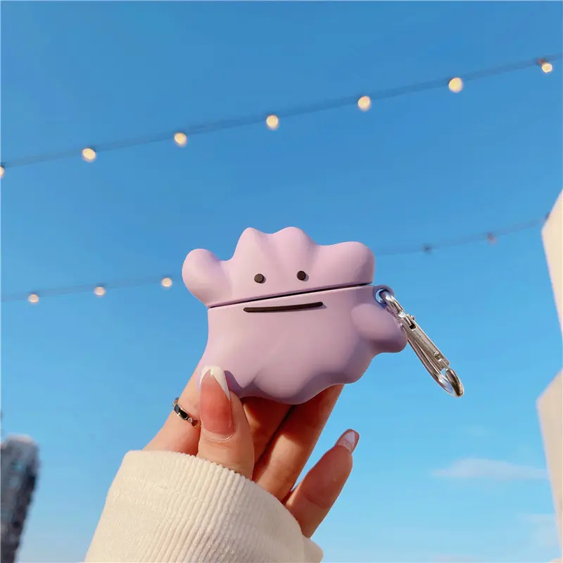 1 Ditto headphone case,Cute wireless Bluetooth Earbuds case, drop resistant, durable and stylish accessory, suitable for AirPods pro3/1/2/3/4/pro/pro2(Different models may have different shapes)