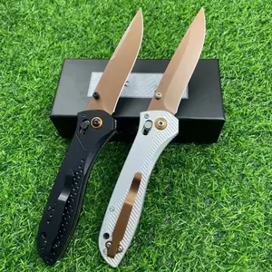 1pc 710 Folding Knife, Fruit Knife, Pocket Knife, Cnc Machined Precision, Aluminum Handle, High Quality, Men's Gift, Christmas Gift
