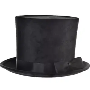 Victorian Black Top Hat Deluxe