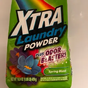 Xtra laundry Powder  Spring Blast with odor blasters