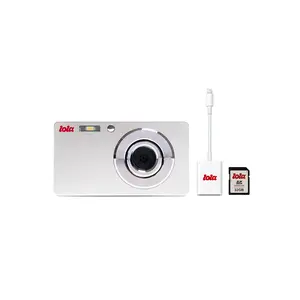 Lola Digital Camera Essentials Bundle | Y2K Retro Compact Camera with 32GB SD Card, Flash, Filters & USB-C Charging