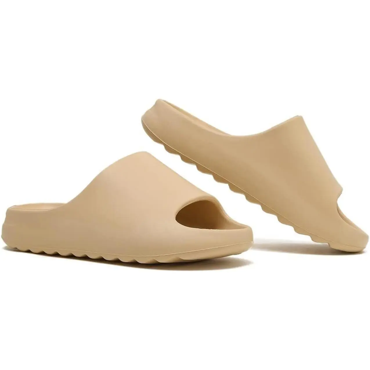 Cloud Slides for Women & Men – Lightweight Non-Slip Platform Shower Slippers | Quick-Dry Soft Thick Sole Open Toe Sandals for Indoor & Outdoor Comfort