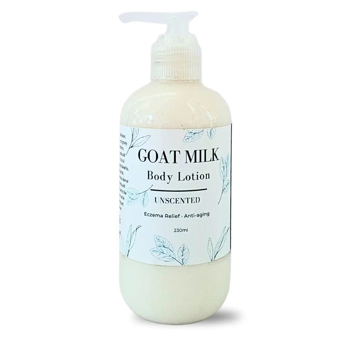 Goat Milk Shea Body Lotion, Eczema Relief and Anti-aging