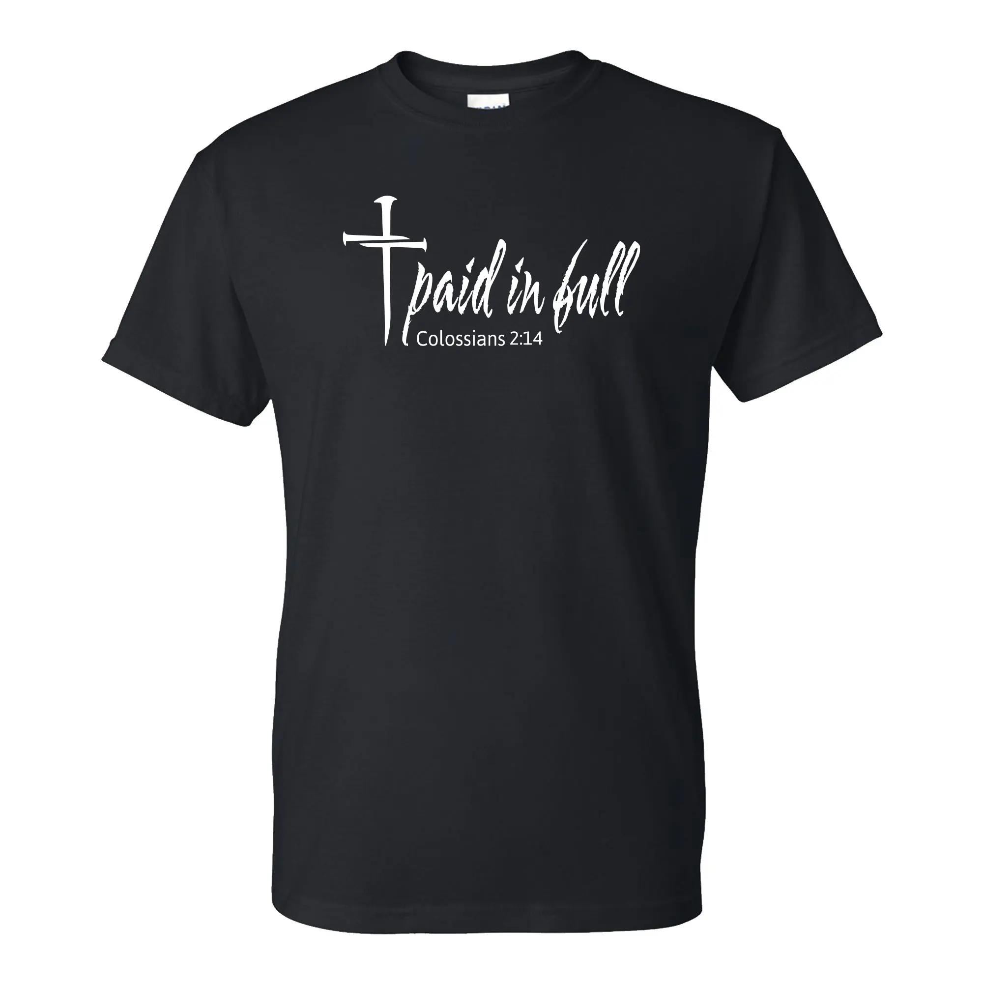 Paid in Full | Christian T-Shirt | Faith-Based Apparel by Matthew2819.art