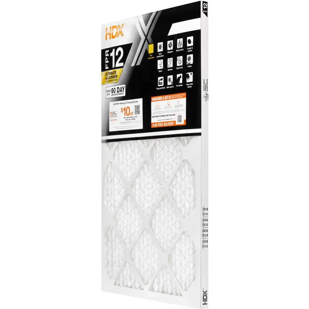 16 in. x 25 in. x 1 in. Ultimate Allergen Pleated Air Filter FPR 12, MERV 13