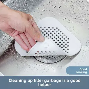 Floor drain cover for bathroom, sealing cover for floor drain, bathroom drain cover, floor drain filter, filter net to prevent hair from entering