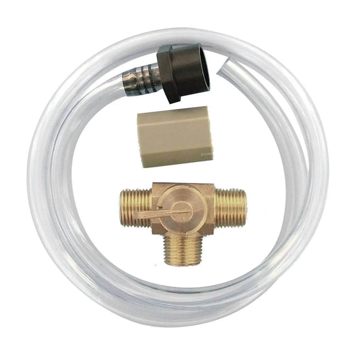 212 MAIN Lead-Free Pump Converter Complete Kit with Brass Parts, LF Carded - 1-Time, Permanent Install Solution for RV Winterizing (Boating Essential)